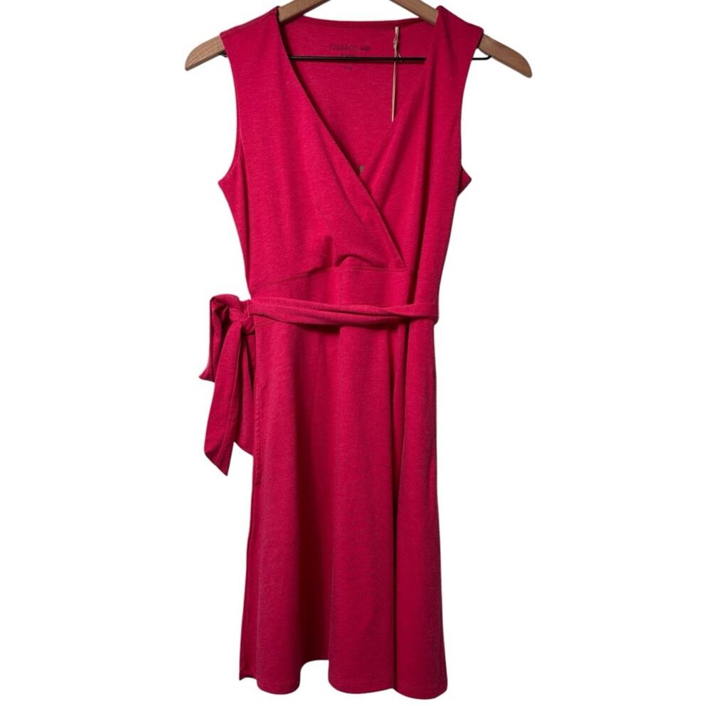 TOAD & CO HAWAIIAN PUNCH CUE SLEEVELESS MINI WRAP X-SMALL DRESS NEW WITH TAGS